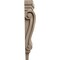 Ekena Millwork 4 3/4"W x 1 3/4"D x 10"H Small Traditional Pilaster Wood Corbel, Walnut CORW05X02X10PTWA - alternate 4